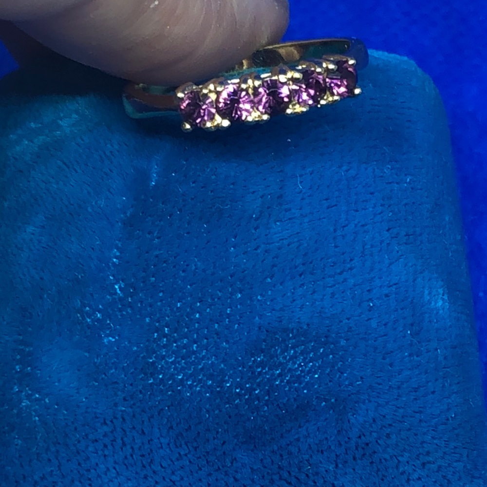 🔮🔮🔮Purple stone ring - Picture 6 of 7